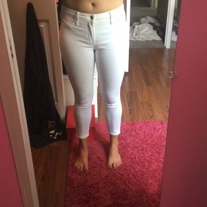 White mossimo denim.